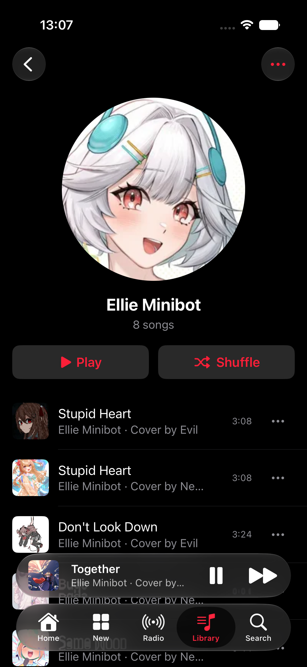 Artist Page