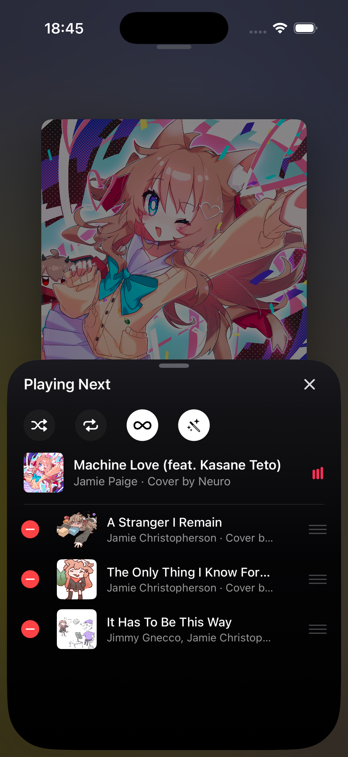 Up Next Queue